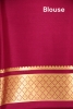 Traditional Butta Mysore Crepe Silk Saree